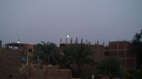 Full Moon over The West Bank.